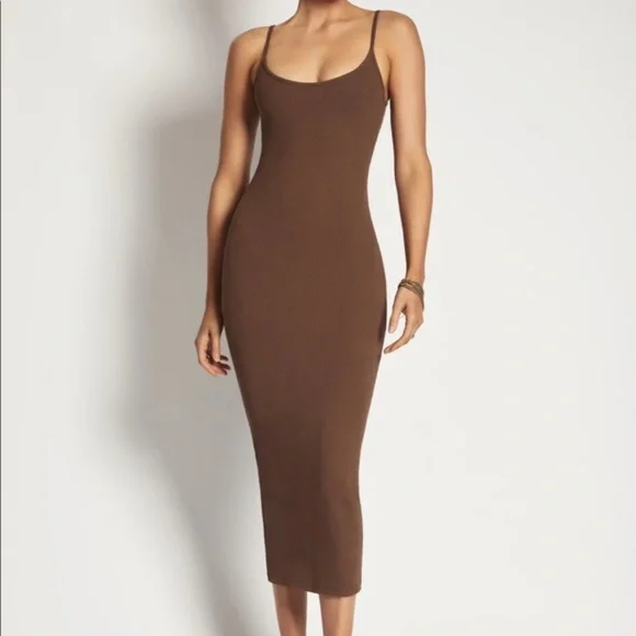 Mesh | Dresses | Meshki Brown Maxi Dress | Poshmark